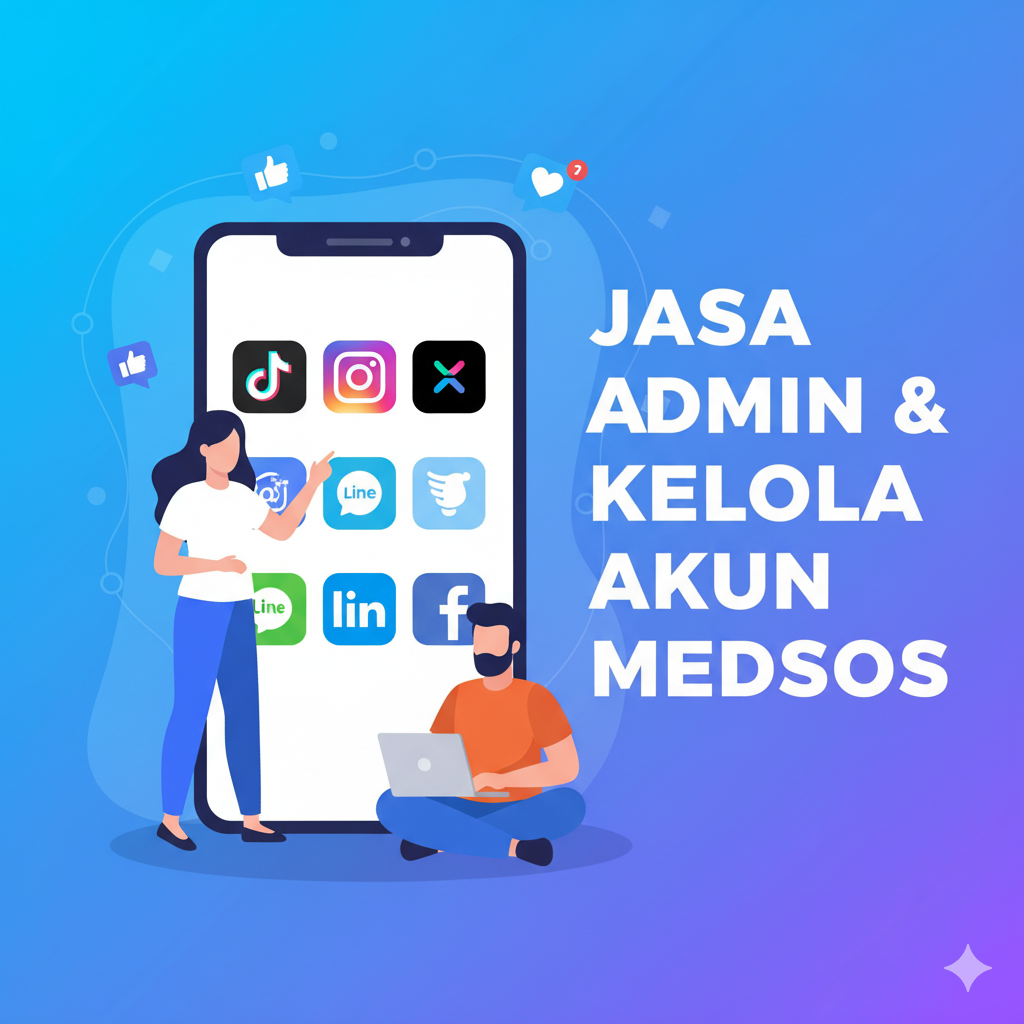 Jasa Admin & Kelola Akun Medsos